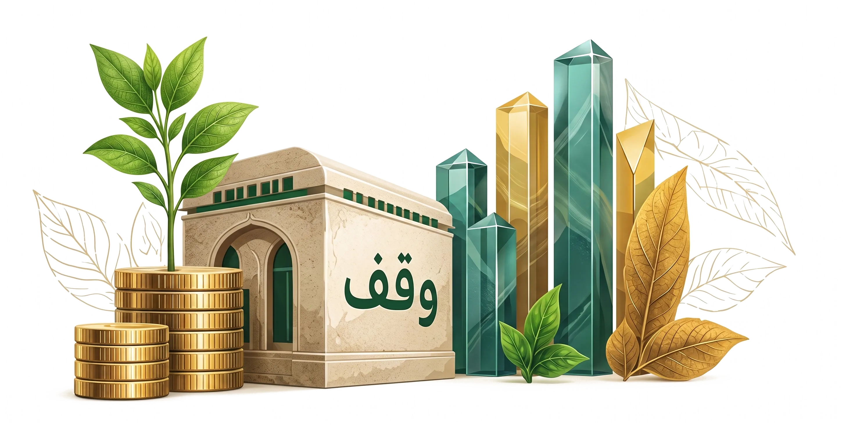 رسم توضيحي للوقف